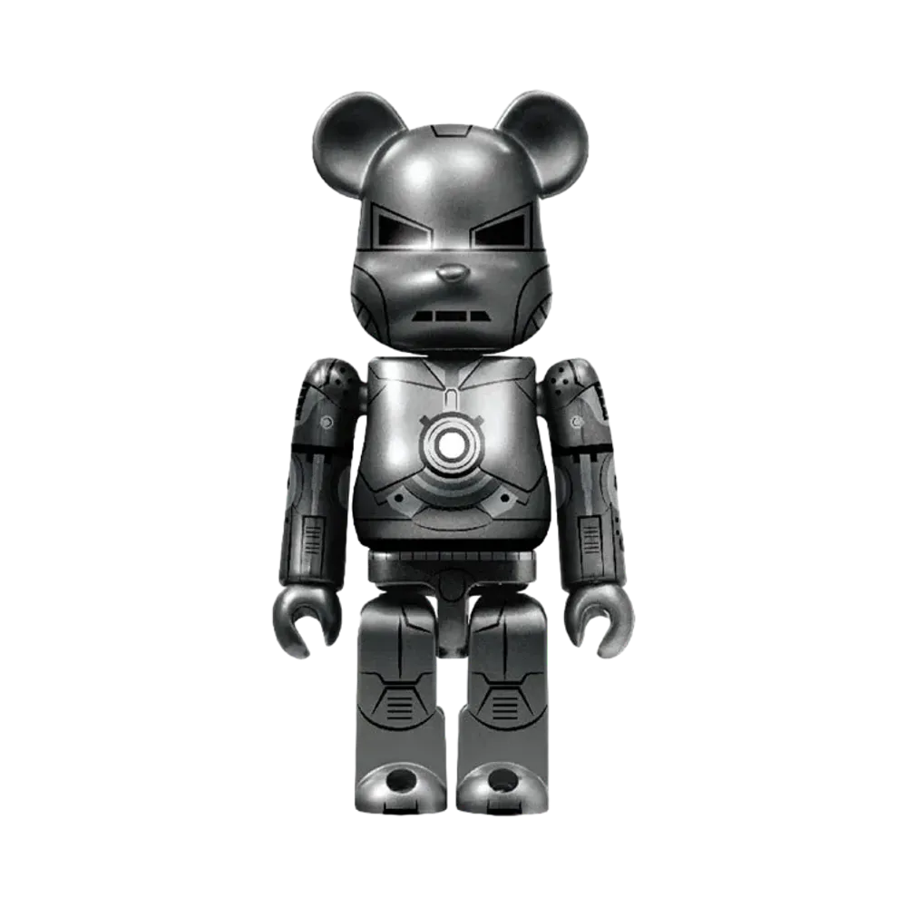 Bearbrick x Marvel Infinity Saga Iron Man Happy Lottery Bearbrick Award 17 [Iron Monger] 100% "Multi"