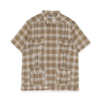 GDC Check Cuban Shirt "Green"