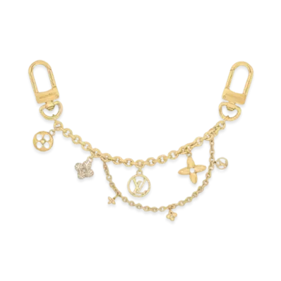 Louis Vuitton Blooming Garden Bag Charm "Gold"