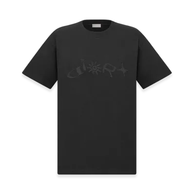 Dior x Lewis Hamilton T-Shirt (Relaxed Fit) in Cotton Jersey "Black"