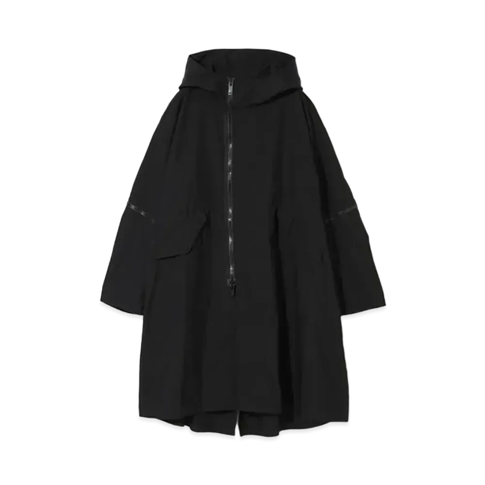 UNDERCOVER Cotton Nylon Mod Coat "Black"