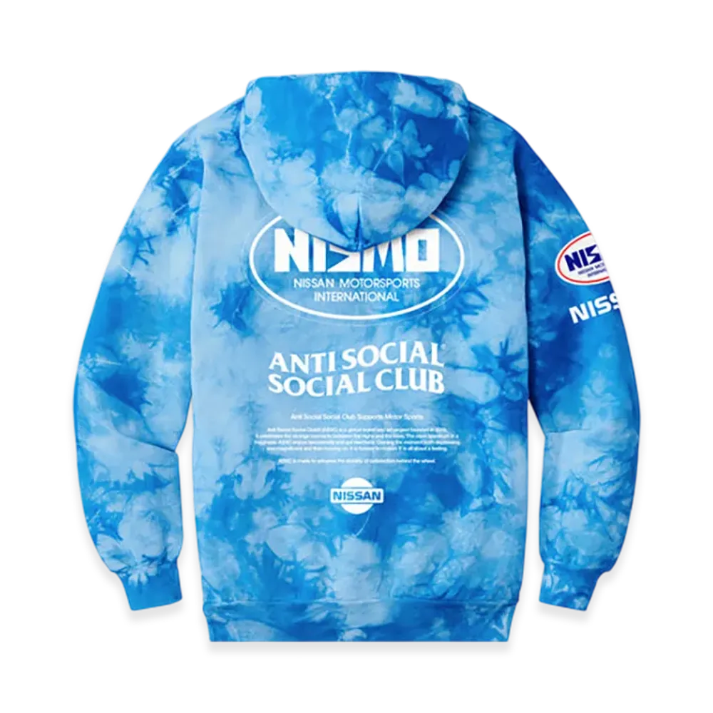 ANTI SOCIAL SOCIAL CLUB x Nissan Component Hoodie "Sky Blue"