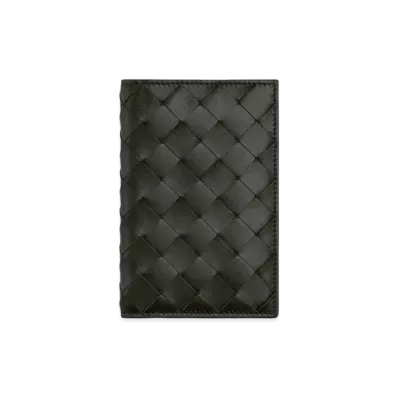 Bottega Veneta Passport Case "Black"