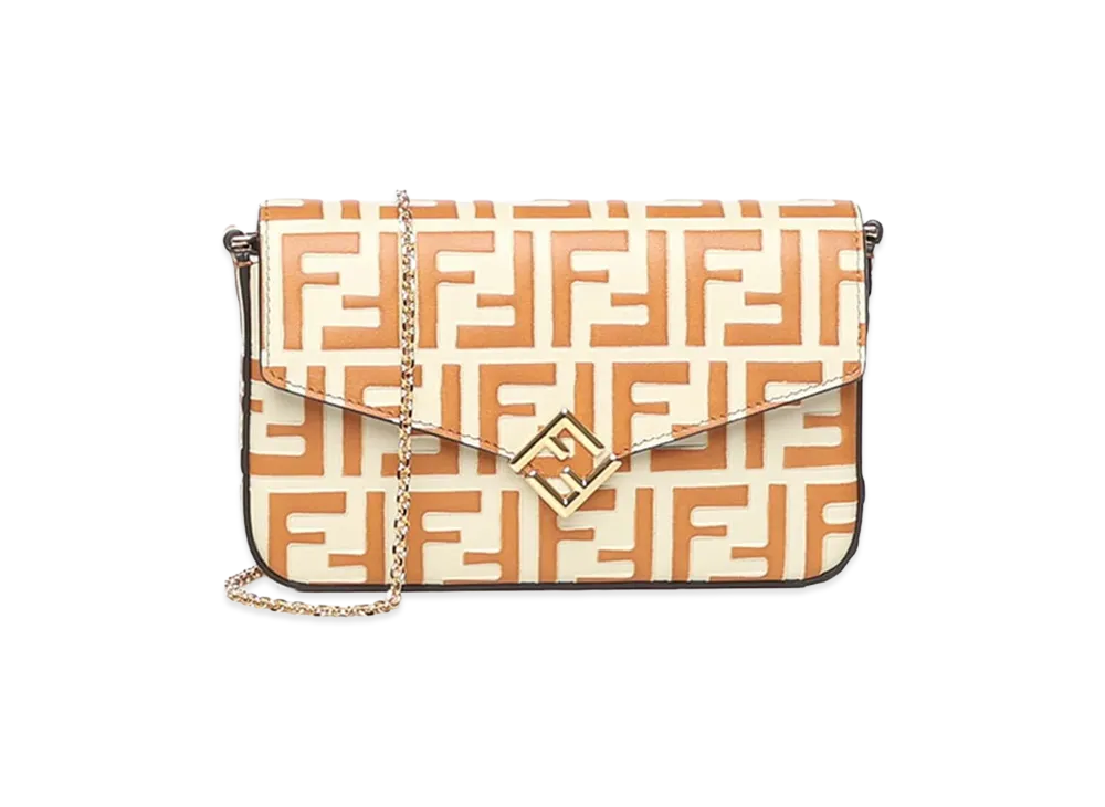 FENDI Women's FF Diamonds Wallet On Chain "Multicolor"