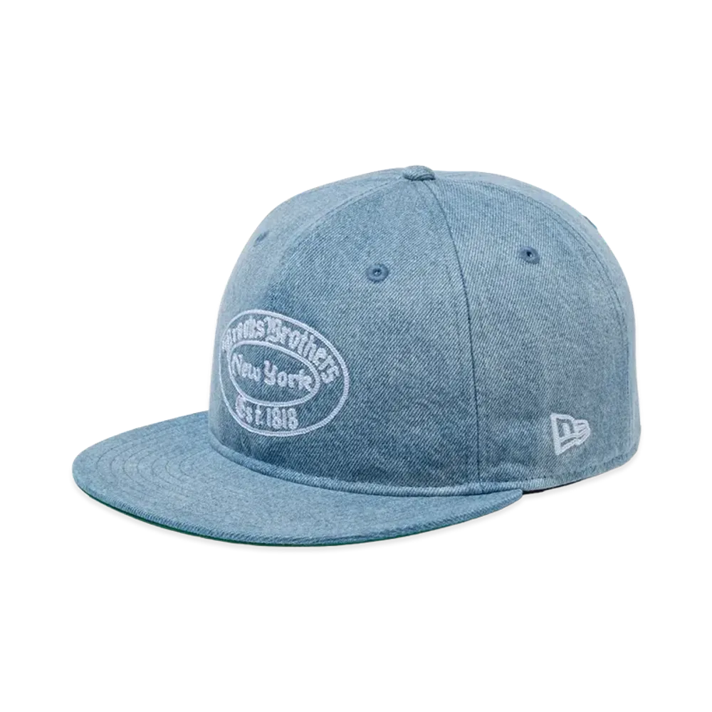 NEW ERA x Brooks Brothers 59Fifty Soft Buckram "Washed Denim"