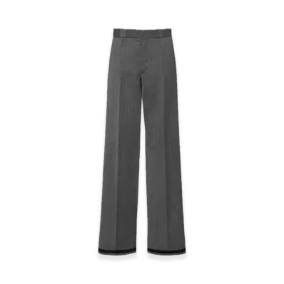 Maison Margiela Tailored Wool Trousers "Derby Grey"