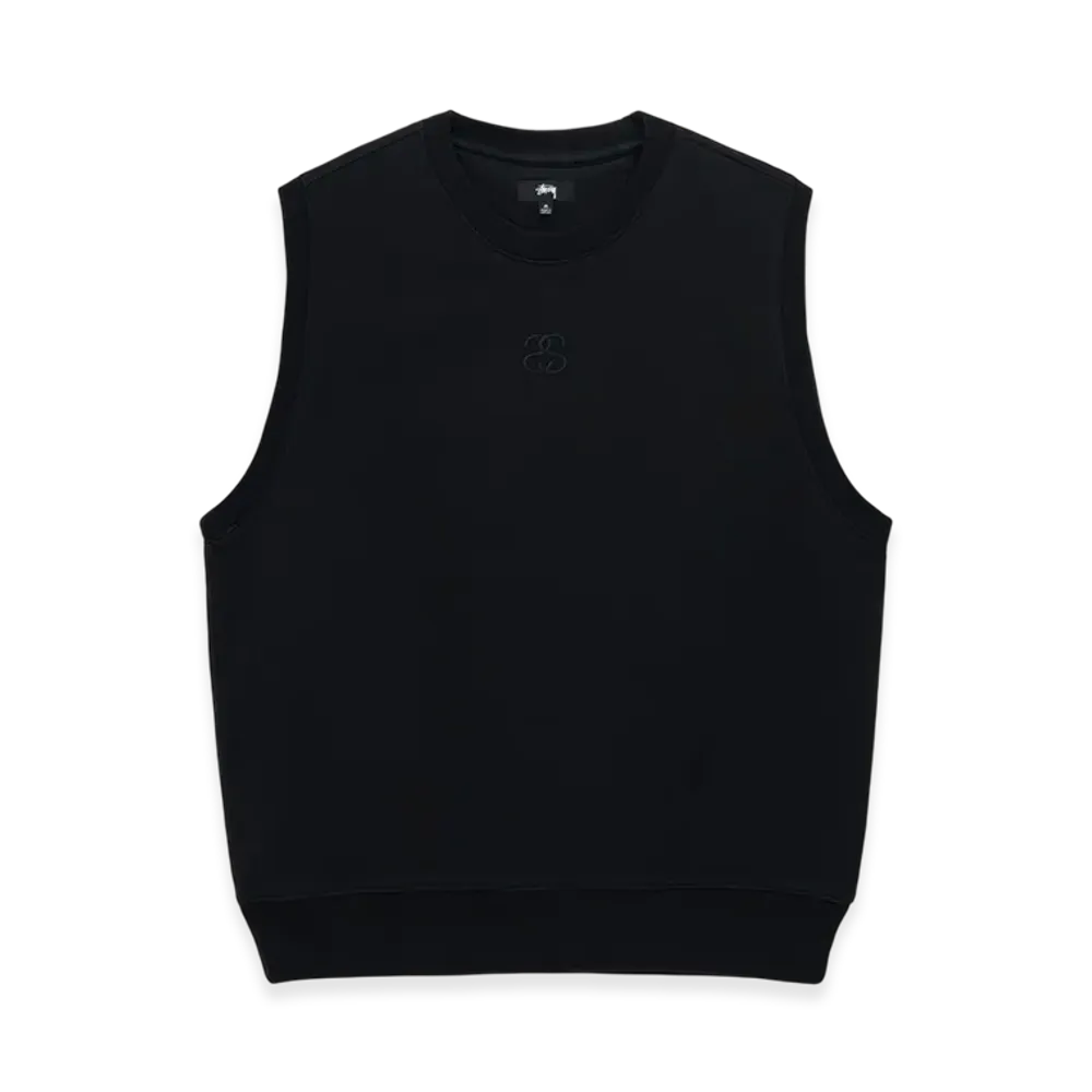 Stussy SS Link Fleece Vest "Black"