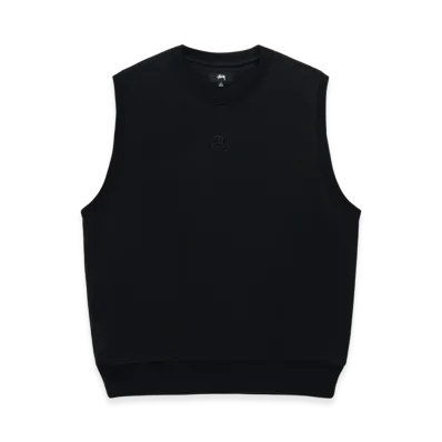 Stussy SS Link Fleece Vest "Black"