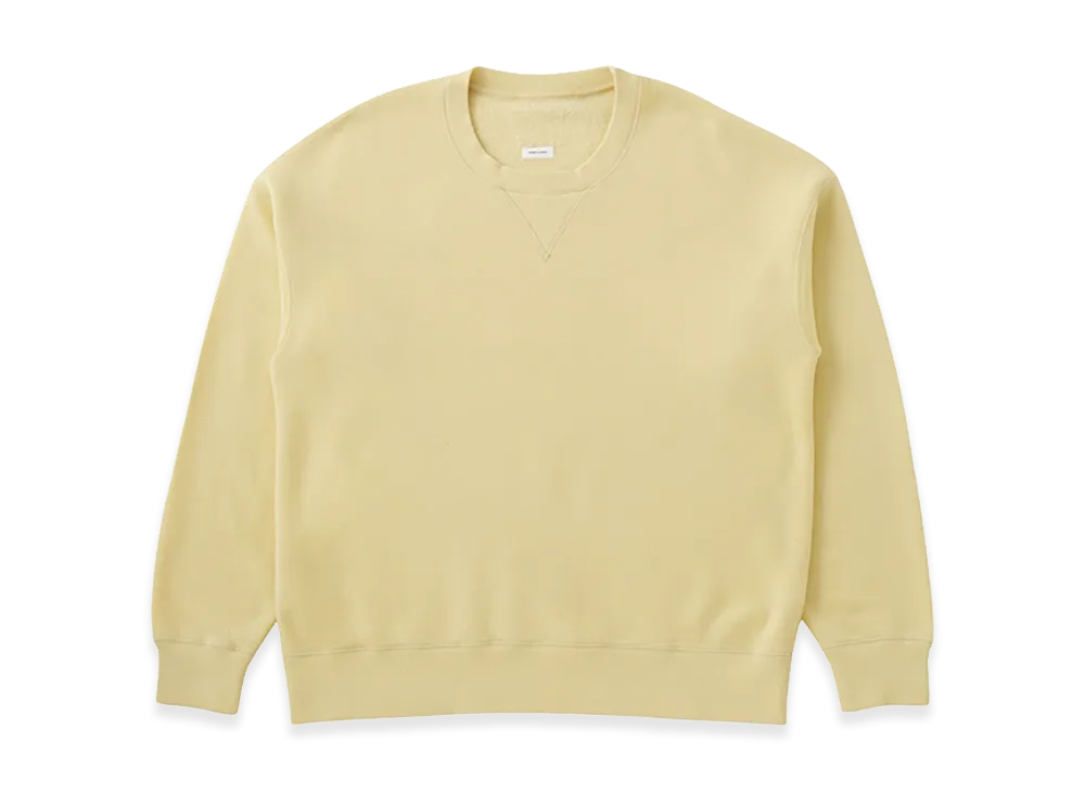 visvim Jumbo SB Sweat L/S (Fine Wool) "Yellow"