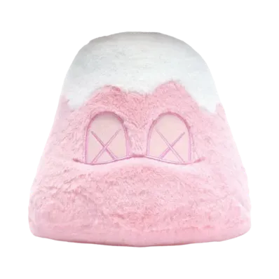 KAWS HOLIDAY JAPAN Mount Fuji Plush "Pink"