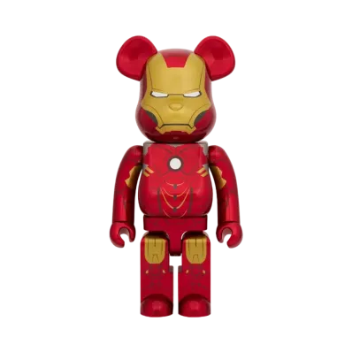 MEDICOM TOY "BEARBRICK" -THE INFINITY SAGA- IRON MAN MARK IV 1000%