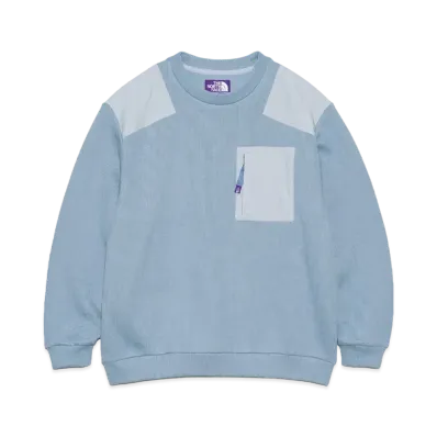 The North Face PURPLE LABEL Field Commando Sweatshirt "Sax"