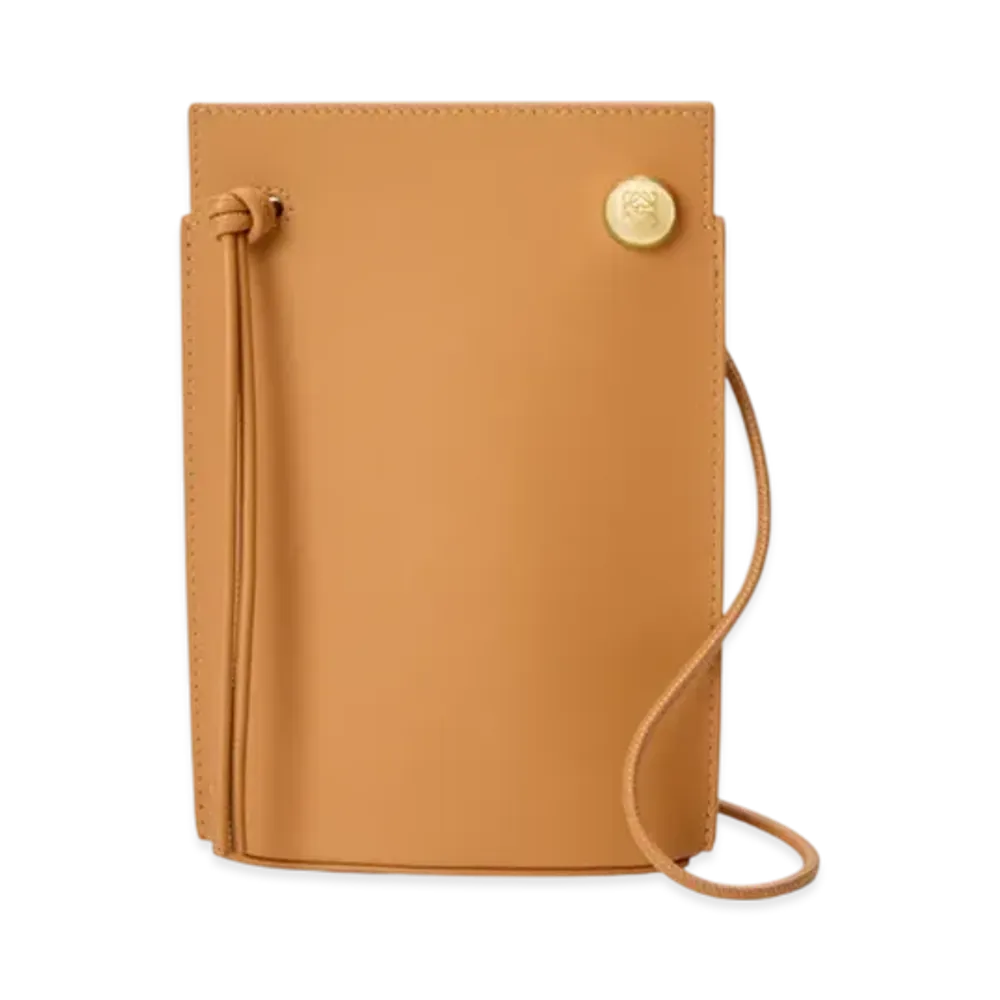 LOEWE Pebble Dice Pocket "Warm Desert"