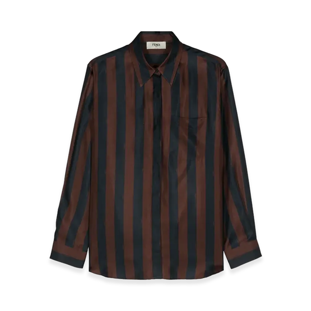 FENDI Women's Silk Shirt "Multicolor"