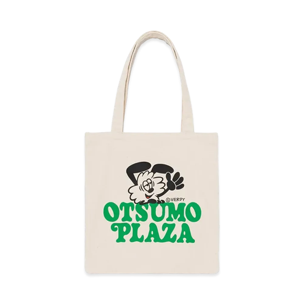 VERDY Otsumo Plaza Tote Bag "Green"