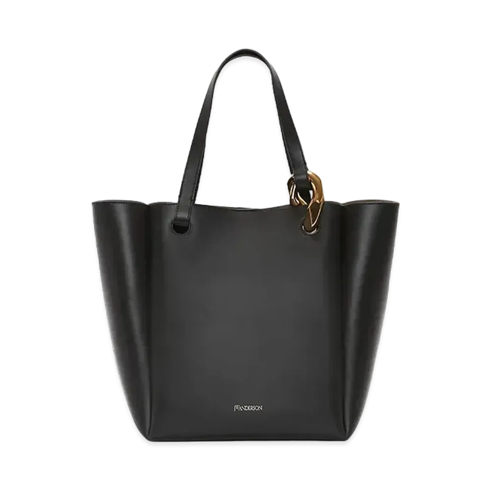 JW ANDERSON Chain Cabas Handbag "Black"