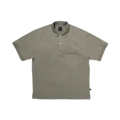 DAIWA PIER39 W's Tech Polo Shirt W/Pocket S/S "Wolf Gray"