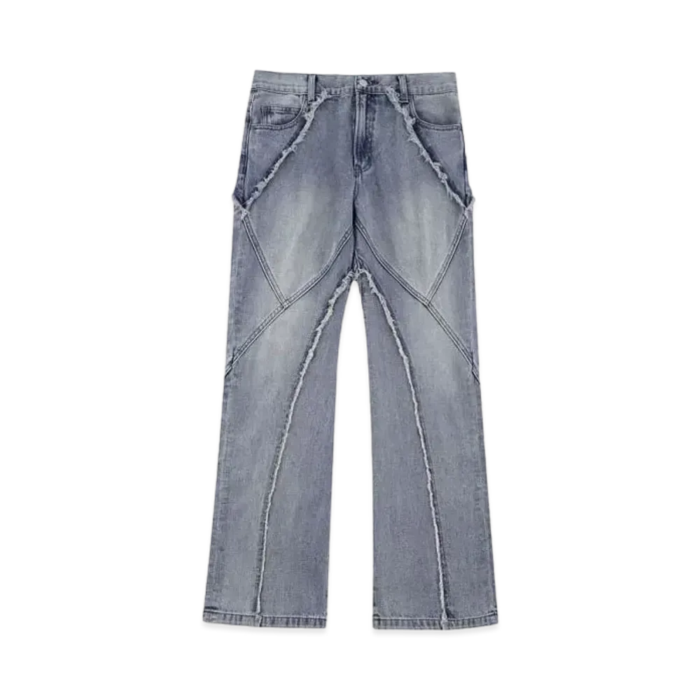 SUPPLIER Curve Switching Flare Denim Pants "Light Blue"