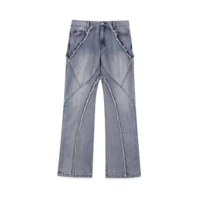 SUPPLIER Curve Switching Flare Denim Pants "Light Blue"