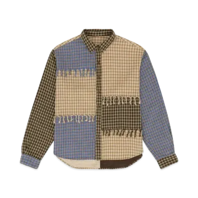 DENIM TEARS Tears Flannel Stripe "Maruti"