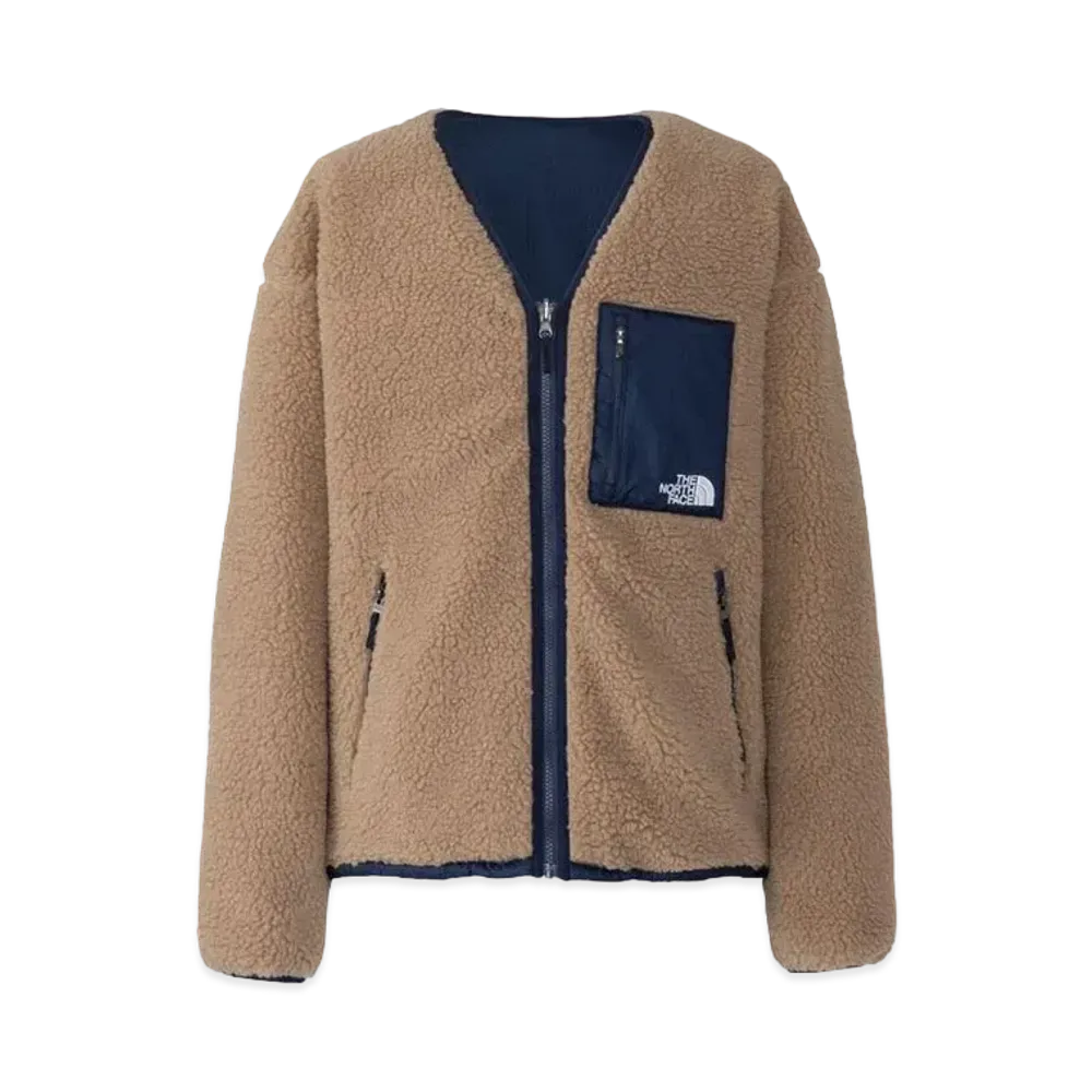 The North Face Reversible Extreme Pile Cardigan "Kelp TanxUrban Navy"