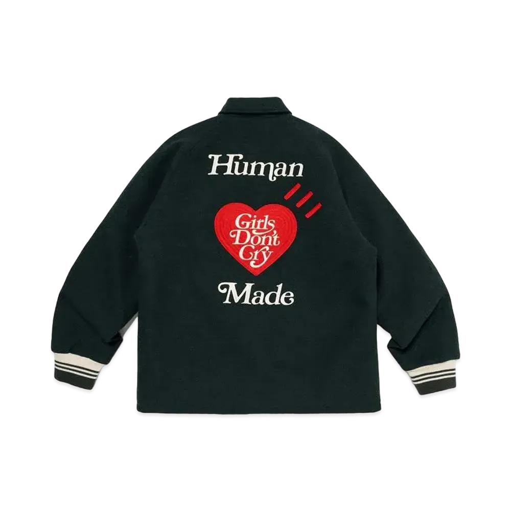 HUMAN MADE x Girls Don't Cry GDC Stadium Jacket "Green" / VERDY