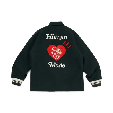 HUMAN MADE x Girls Don't Cry GDC Stadium Jacket "Green" / VERDY