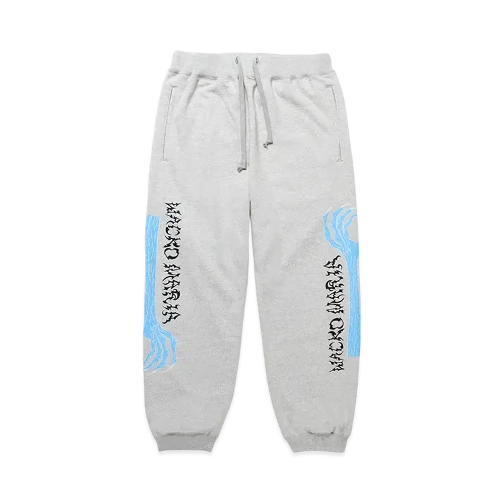 WACKO MARIA x NECKFACE Heavy Weight Sweat Pants "Gray"
