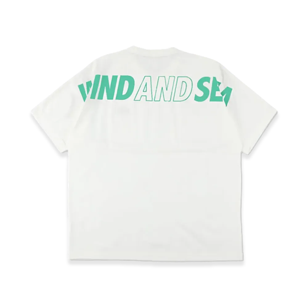 WIND AND SEA S/S Tech Tee "Off White/Mint"