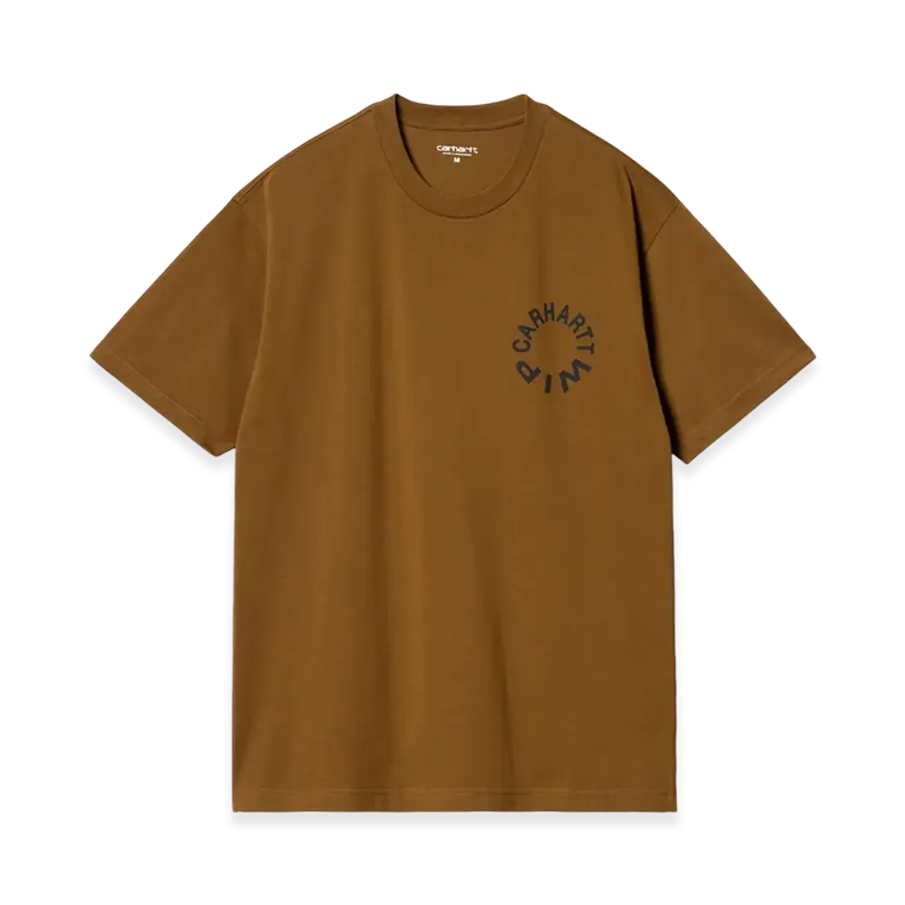 Carhartt WIP Work Varsity T-Shirt "Deep Hamilton Brown"