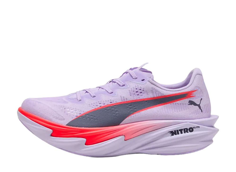 Puma Women's Deviate Nitro Elite 4 "Light Lavender/Ultra Red/Inky Depths"