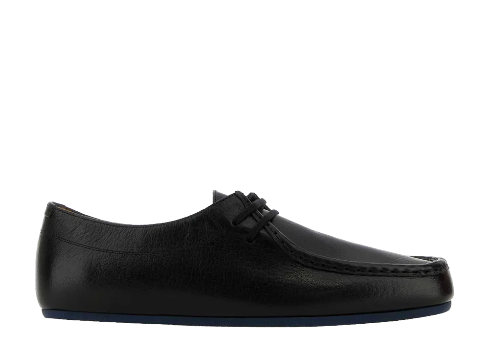 Jil Sander Women's Hood Lace-Up Shoe "Black"