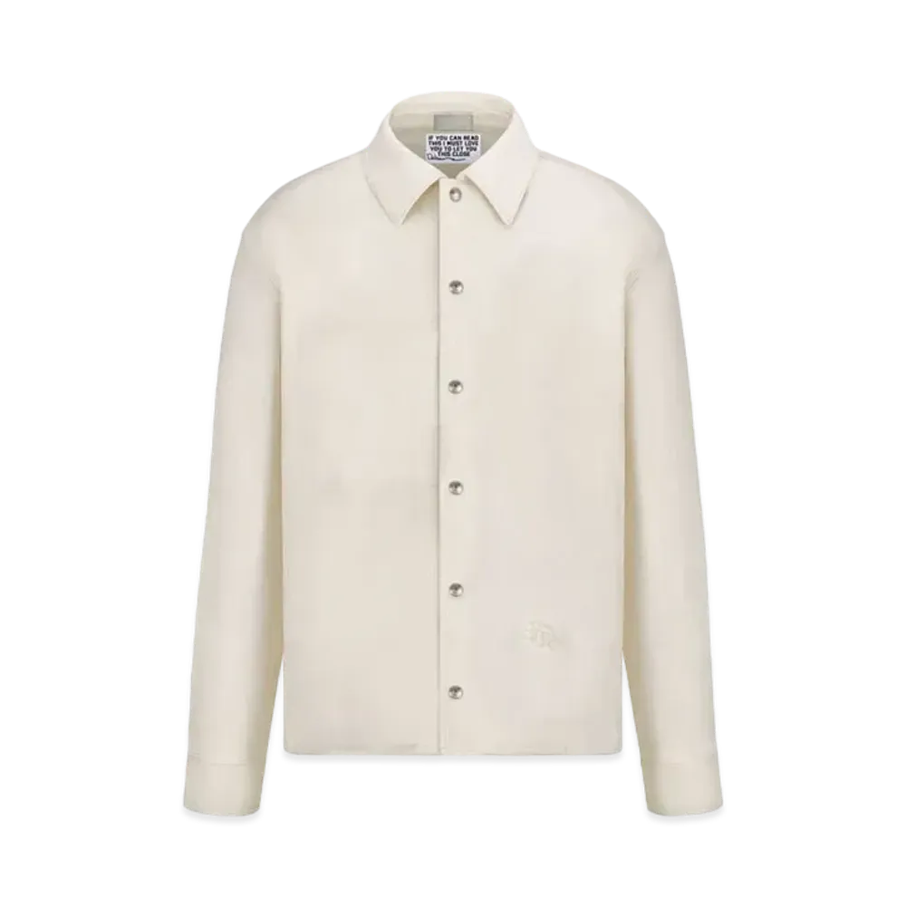Dior x Cactus Jack Oversize Over Shirt "Eclu"