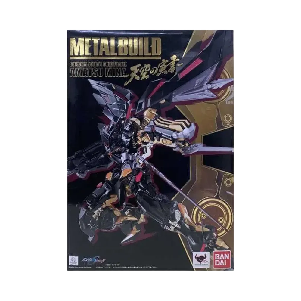 BANDAI "METAL BUILD" -Mobile Suit Gundam SEED Astray- Gundam Astray GOLD FRAME AMATSU MINA- sky of declaration -