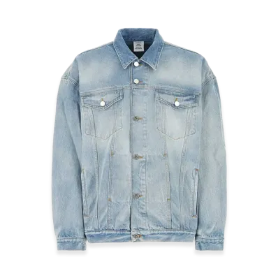 VETEMENTS Logo Jacket "Light Blue"