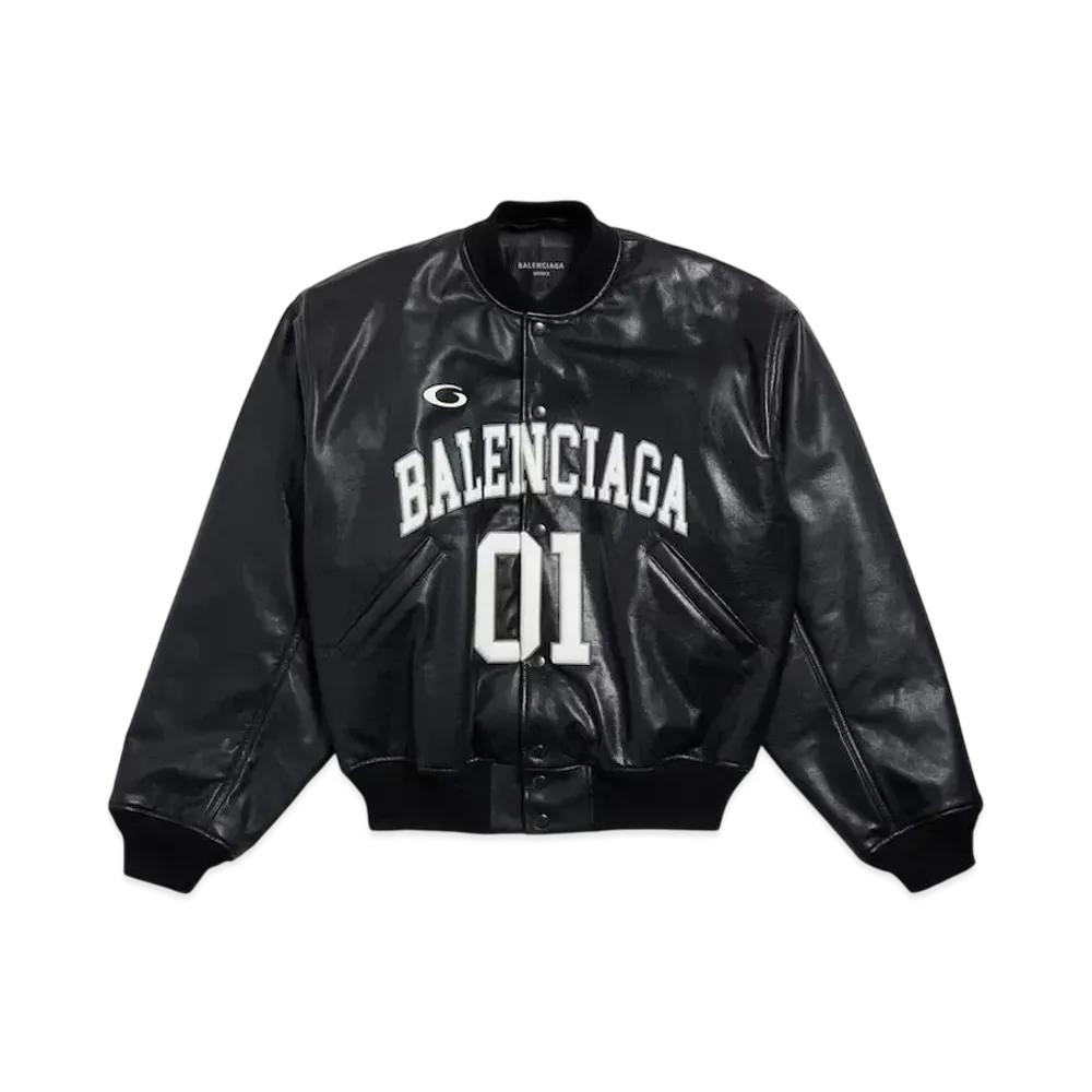 BALENCIAGA Men's Basketball Series Bomber "Black/White"