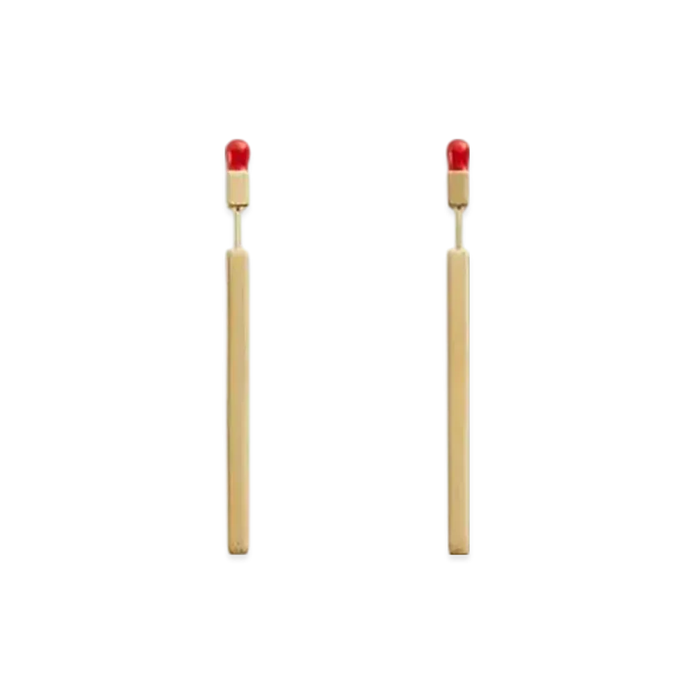 Bottega Veneta Matches Earrings "Syrup"