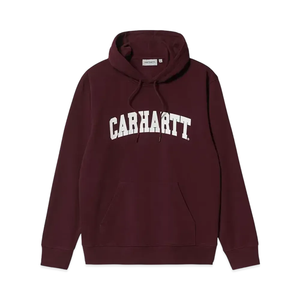 Carhartt WIP Hooded University Sweatshirt "Wine/White"
