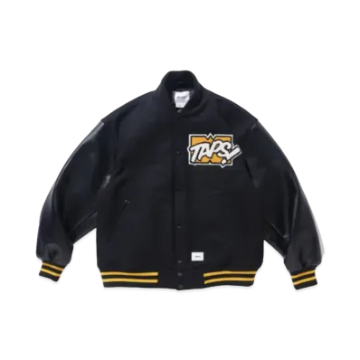 WTAPS New Year's Limited Varsity Jacket Wool. Melton. Toon! "Black"