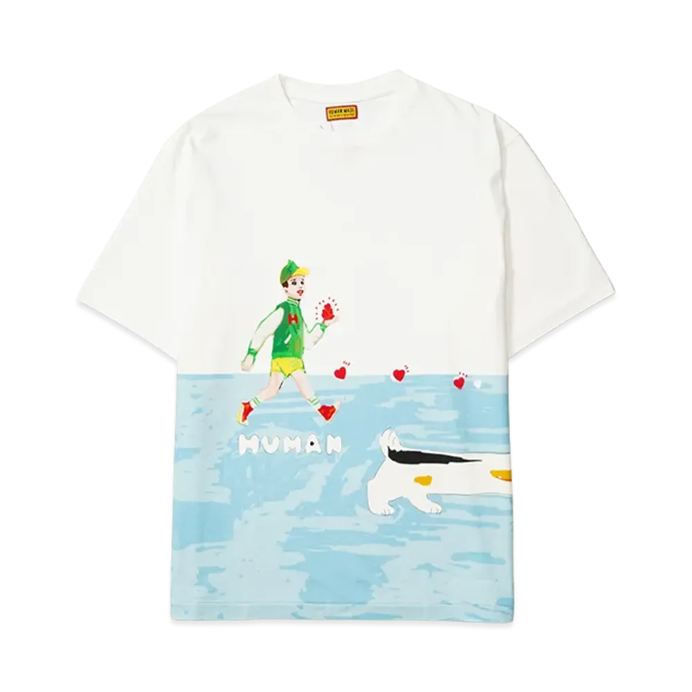 HUMAN MADE x Keiko Sootome T-Shirt Side A "White" XX29TE014