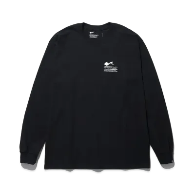 FRAGMENT x POKEMON THUNDERBOLT PROJECT PRINT L/S TEE "Black"