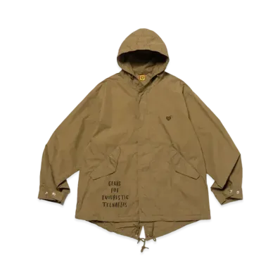 HUMAN MADE Hooded Coat "Olive Drab"