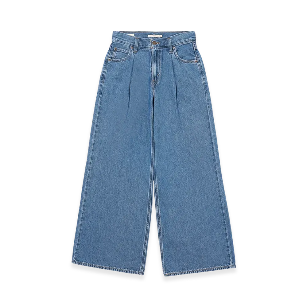 Levi's Baggy Dad Wide Leg Jeans "Medium Indigo"