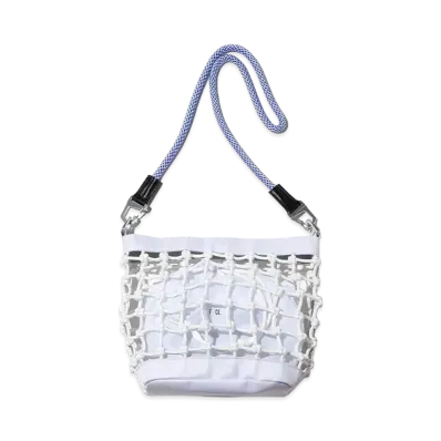 F/CE. Knotting Shoulder Pouch "White"