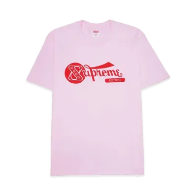 Supreme Records Tee "Light Pink"