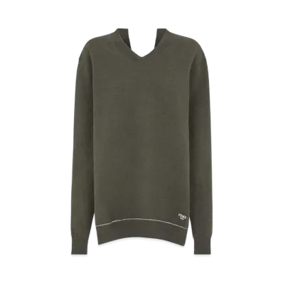 FENDI Women's Cashmere Sweater "Green"