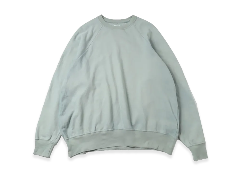 A.PRESSE Vintage Light Weight Sweatshirt "Green"