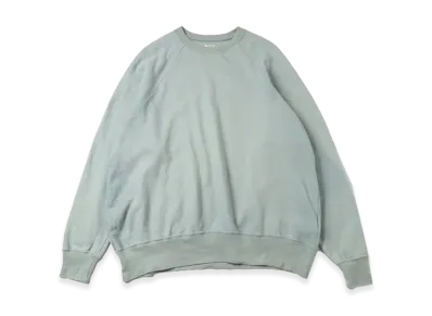 A.PRESSE Vintage Light Weight Sweatshirt "Green"
