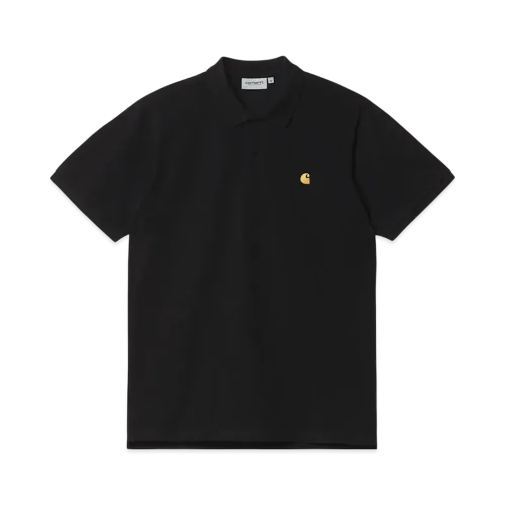 Carhartt WIP S/S Chase Pique Polo "Black Gold"