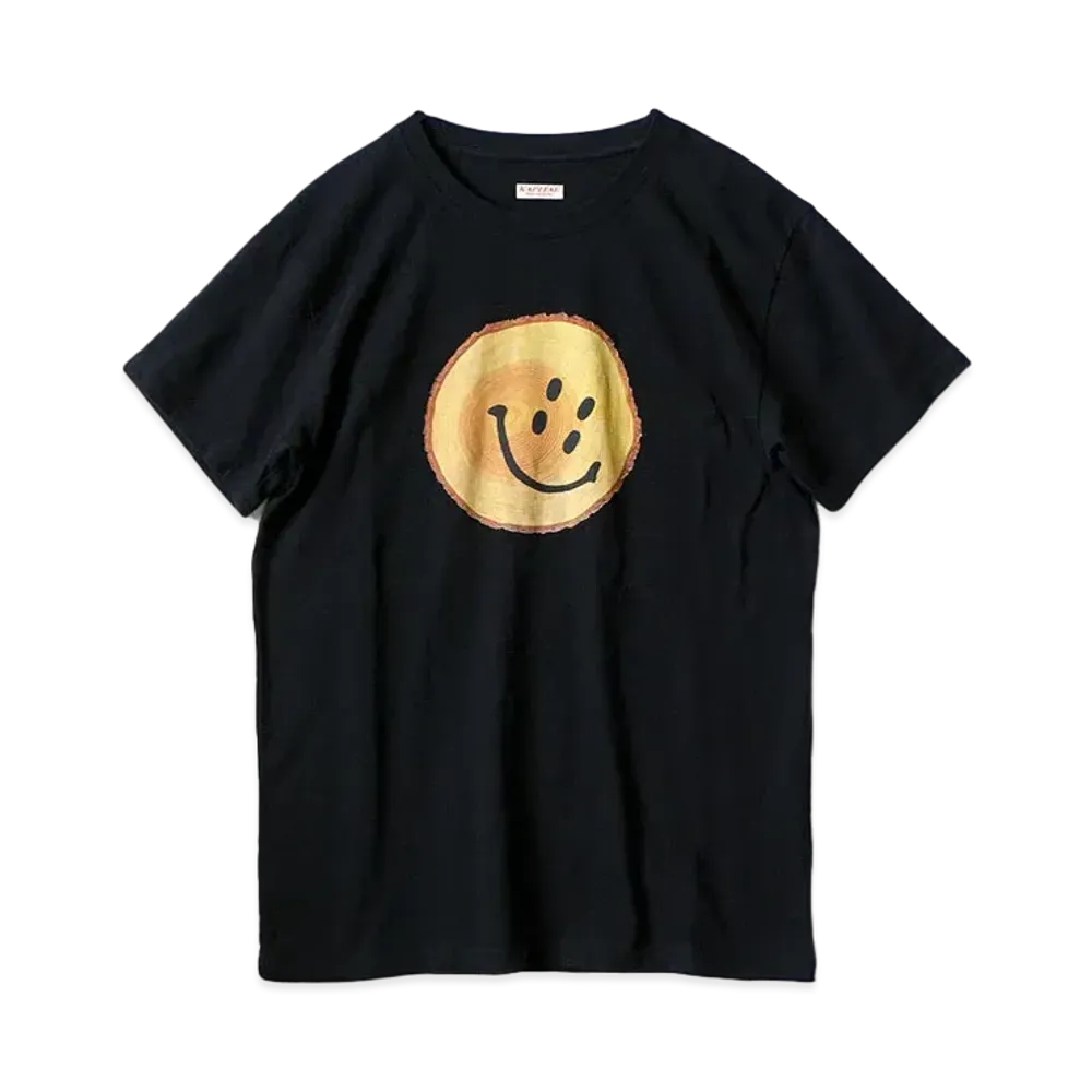 KAPITAL 20 / TENGU CREW T (RAINBOW CUTTING CO., LTD. Black)